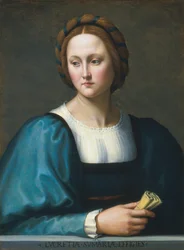 Lucrezia Sommaria, vers 1510 (huile sur panneau)