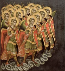 La milice céleste, vers 1348-54