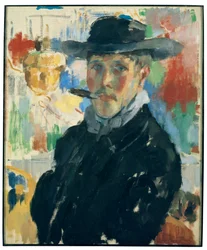 Autoportrait avec cigare