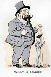 Willy et Polaire, début du 20e siècle