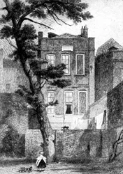 Maison de Milton à Petty France, Westminster, Londres, 1923