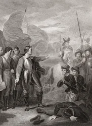 Oliver Cromwell réprimant la mutinerie de Burford