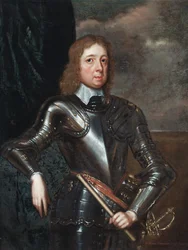 Portrait de William, 2e duc de Somerset (huile sur papier, marouflé sur toile)