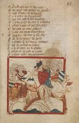 Arthur mortellement blessé, illustration de 