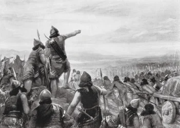 Raid de Shamshi-Adad III sur le rivage de "la Grande Mer"