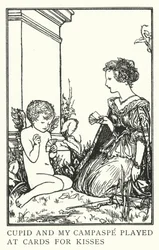 Cupidon et ma Campaspe jouaient aux cartes pour des baisers