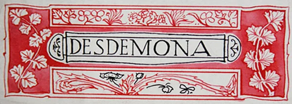 Desdémone, des Héroïnes de Shakespeare par Anna Murphy Jameson