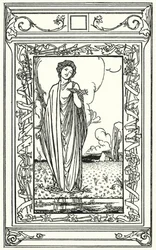 Illustration pour les Poèmes de John Keats