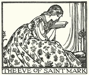 Illustration pour Poèmes de John Keats : La Veille de Saint Marc