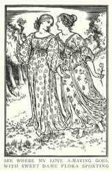 Regarde où va mon amour, avec la douce dame Flora