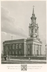 Vue nord-ouest de St Paul