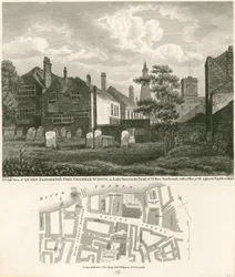 École de Grammaire Libre de la Reine Elizabeth à Tooley Street, St Olave, Southwark, Londres