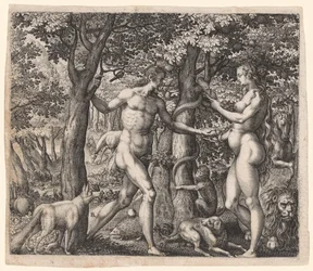 Adam et Ève, fin des années 1500