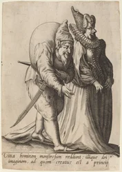 Vitia hominem monstrosum..., 1597