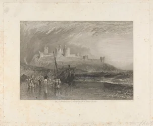 Château de Dunstanborough, Northumberland