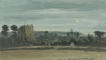 La pierre de Whittington au clair de lune
