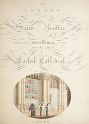 Les antiquités de la cathédrale Sainte-Marie de Carlisle, dessinées par Robert Carlile, 1795