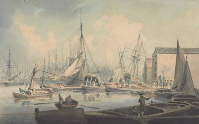 Navires et entrepôts