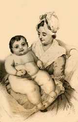 Thomas Hills Everett, âgé de onze mois