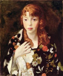 Edna Smith en habit japonais, c.1915