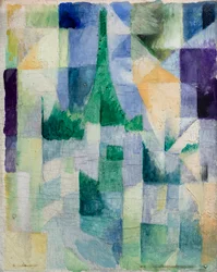 Fenêtres simultanées n° 2, 1912 (Huile sur toile)