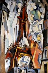La Tour Eiffel, 1910-1911