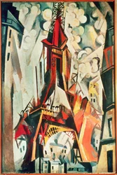 La Tour Eiffel (peinture sur toile)