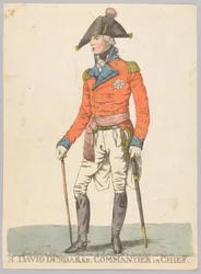 Sir David Dundas, KB, commandant en chef