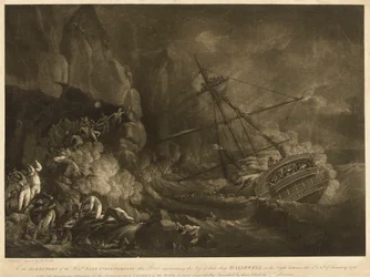 La perte du navire de la Compagnie des Indes Orientales 