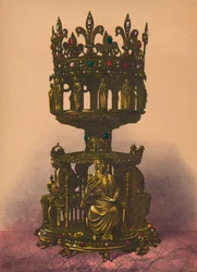 Un sanctuaire en argent doré, 1893