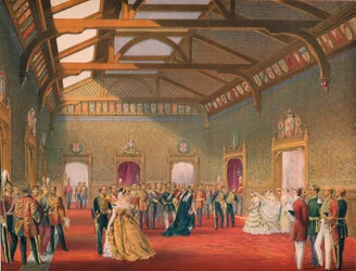 Organisation de la procession de la mariée, 1863