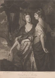 Sœurs, contemplant la mortalité