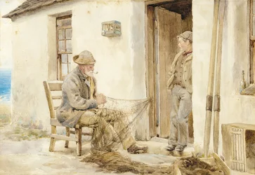 Réparation des filets, Skye