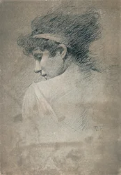 Étude féminine, c1895, 1897