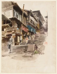 Une rue à Ikao, Japon, II