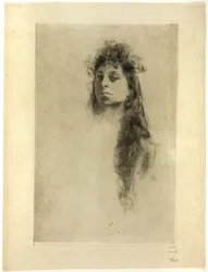 Tête de fille