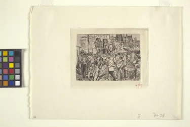 Scène au cirque