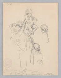 Étude pour une femme dansante, "Moods to Music," Mendelssohn Glee Club, New York, NY