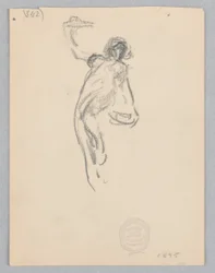 Étude pour une femme dansante, « Humeurs à la musique », Mendelssohn Glee Club, New York, NY