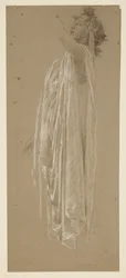 Étude pour le chef de la procession, « Fête des vendanges », Mendelssohn Glee Club, New York, NY