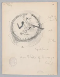 Bouclier de guerre des Navajo
