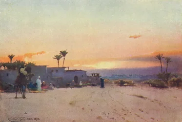 Un village fellah, vers 1880, 1904