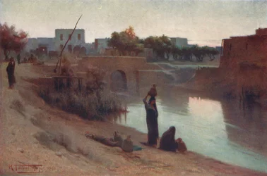 Soirée à Fakus, vers 1880