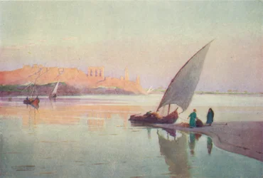 Kom Ombos, vers 1880, 1904
