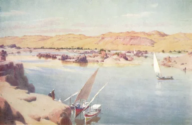 La première cataracte, vers 1880, 1904
