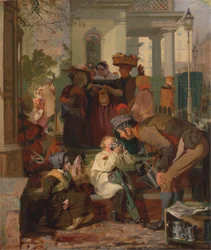 Rafraîchir les fatigués [1847, Royal Academy of Arts, Londres, catalogue d