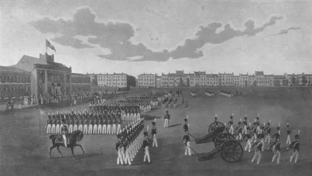 Revue de la Hon. Artillery Company, 1829