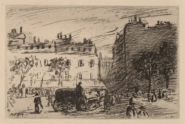 Scène de Rue à Paris