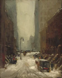 Neige à New York