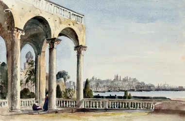 La Villa Doria à Gênes, 1829